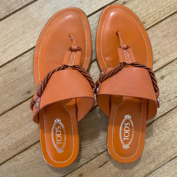 TOD'S::サンダル:4[RESALE] Tod's | Shoes | Tods Summer Sandals | Poshmark